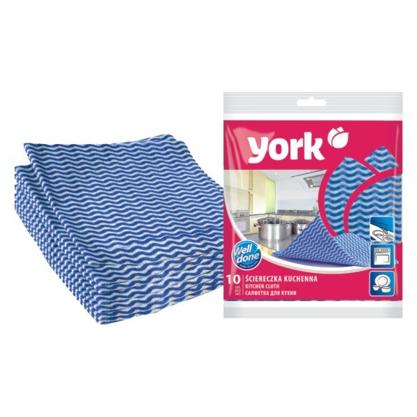 Utěrka kuchyňská mikrovlákno 35x35cm 10ks  MACARENA YORK KUTIL Sklad7 521040.00