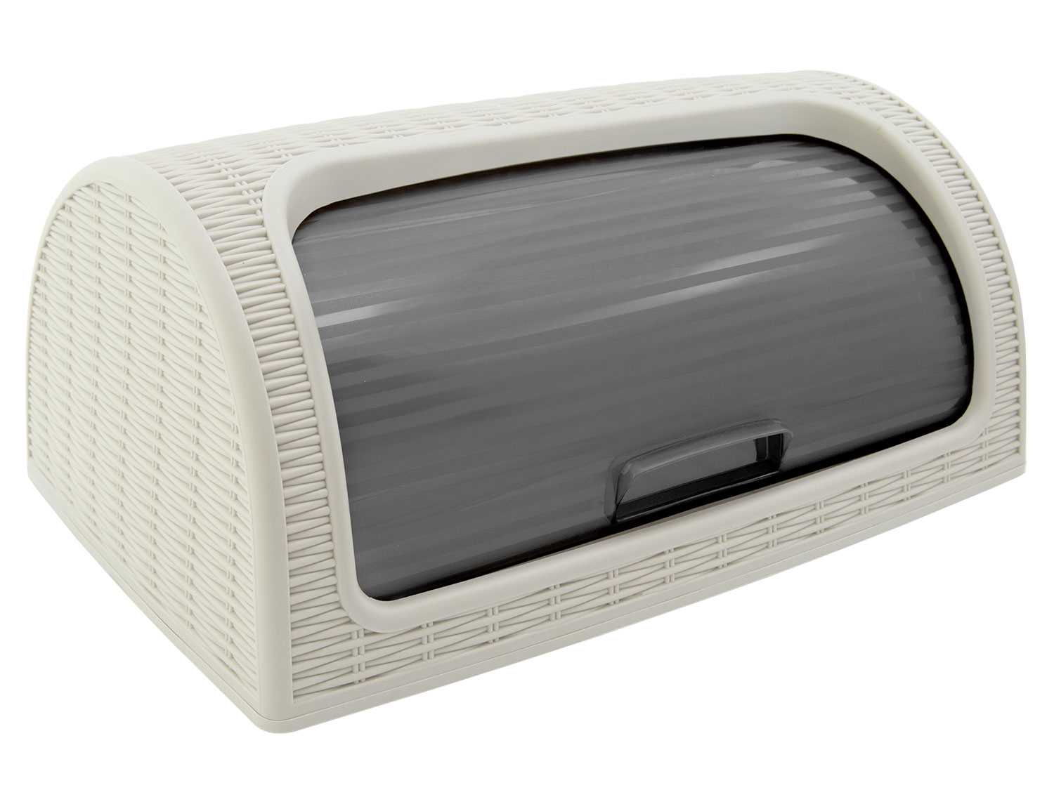 Chlebovka plast 41,5x27x18cm  RATAN krémová KUTIL Sklad7 423148.00