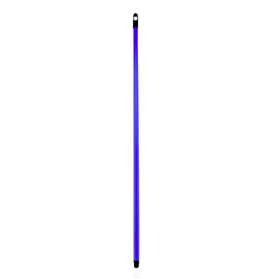 Hůl násada 120cm kov, potah, hrubý závit  KOZÁČEK modrá KUTIL Sklad7 611039.00