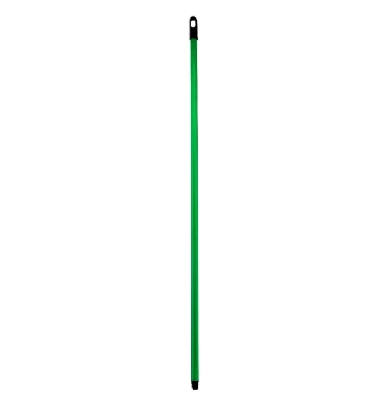 Hůl násada 120cm kov, potah, hrubý závit  KOZÁČEK zelená KUTIL Sklad7 610416.00