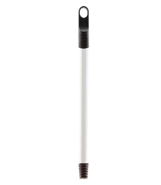 Hůl násada 120cm kov, potah, hrubý závit  KOZÁČEK bílá KUTIL Sklad7 652109.00