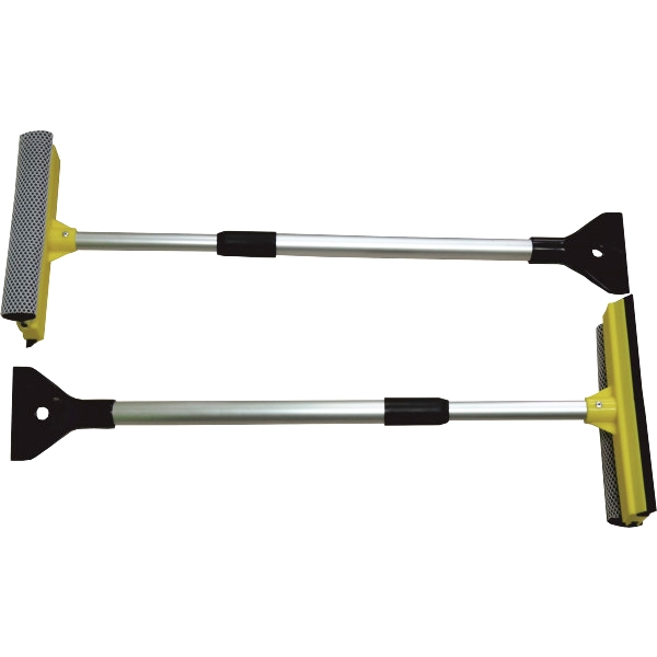 Stěrka skla 20cm 3v1, teleskopická násada, škrabka KUTIL Sklad7 601420.00