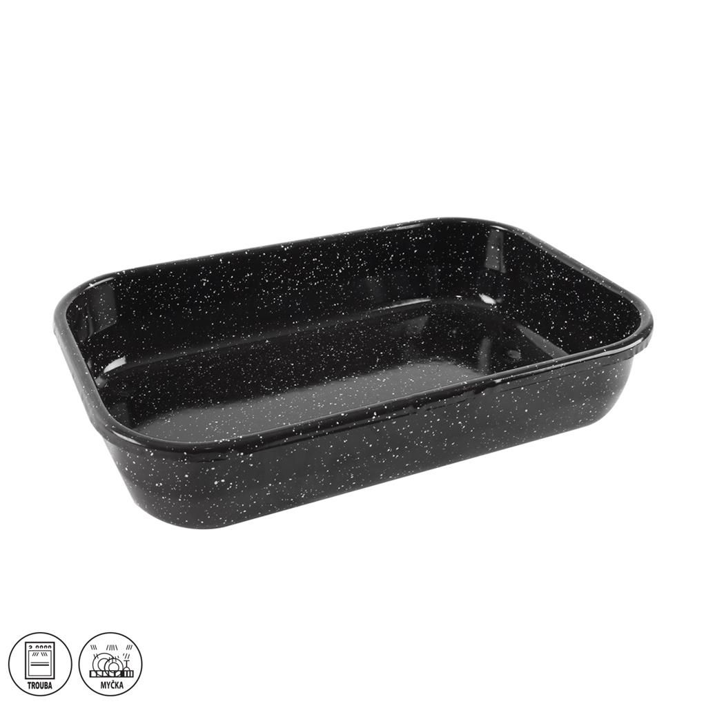 Pekáč smalt 36cm 4,8L jednodílný bez ucha KUTIL Sklad7 602183.00