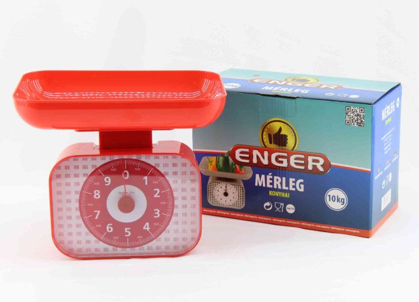 Váha kuchyňská 10kg mechanická s miskou  COLOR, mix barev KUTIL Sklad7 658033.00