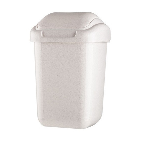 Koš odpadkový výklopný 30L  STANDARD béžová mramor KUTIL Sklad7 426090.30 5907749946093