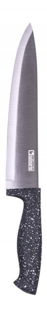 Nůž kuchyňský kuchařský 20cm  CHEF GRANIT černý KUTIL Sklad7 4953099.10