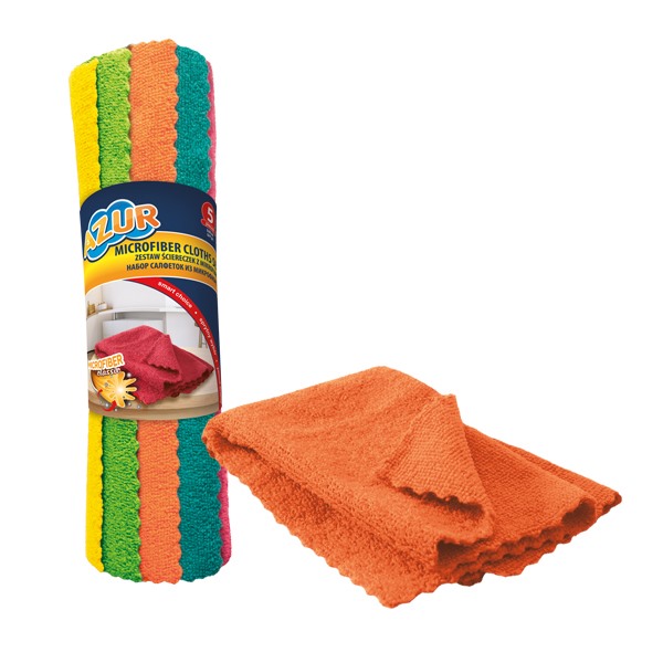 Utěrka švédská 30x30cm 210g/m2  YORK AZUR 5ks KUTIL Sklad7 526190.00