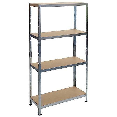 Regál kovový 4 patra 180x90x40cm 175kg KUTIL Sklad7 8710779.00