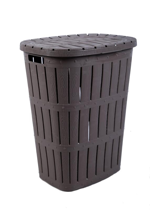 Koš špinavé prádlo 55L  WOOD latte KUTIL Sklad7 450400.00 5906485655047