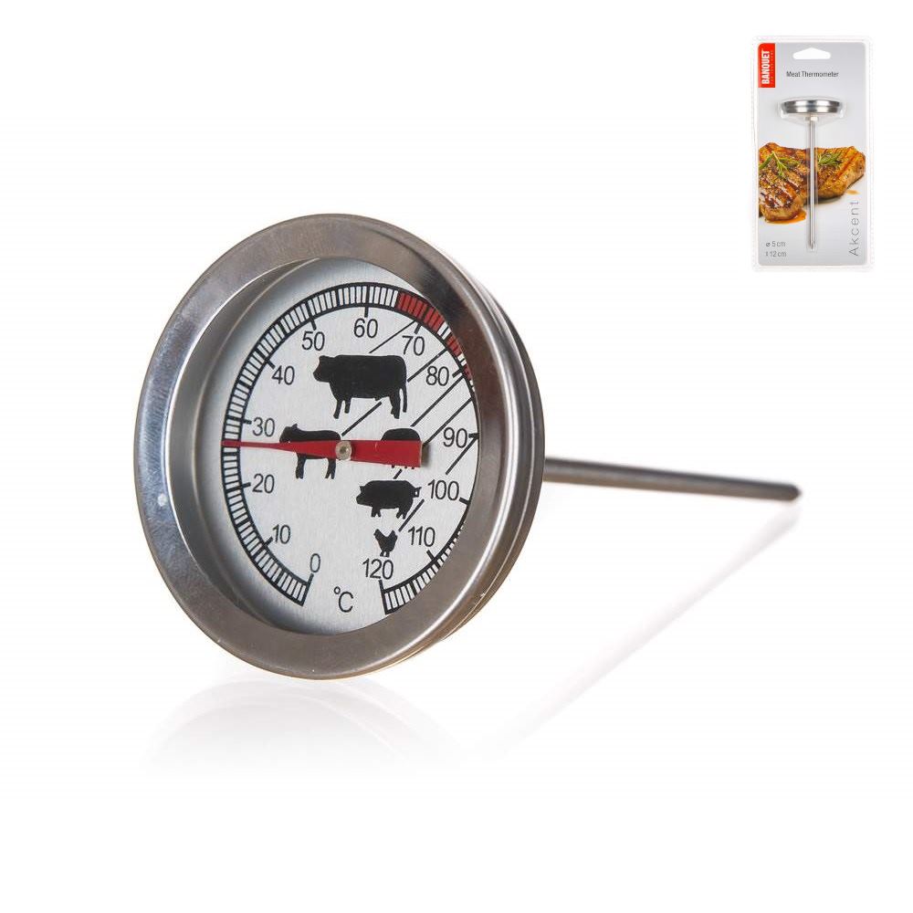 Teploměr vpichový na pečení do 120°C  AKCENT KUTIL Sklad7 4718702.00