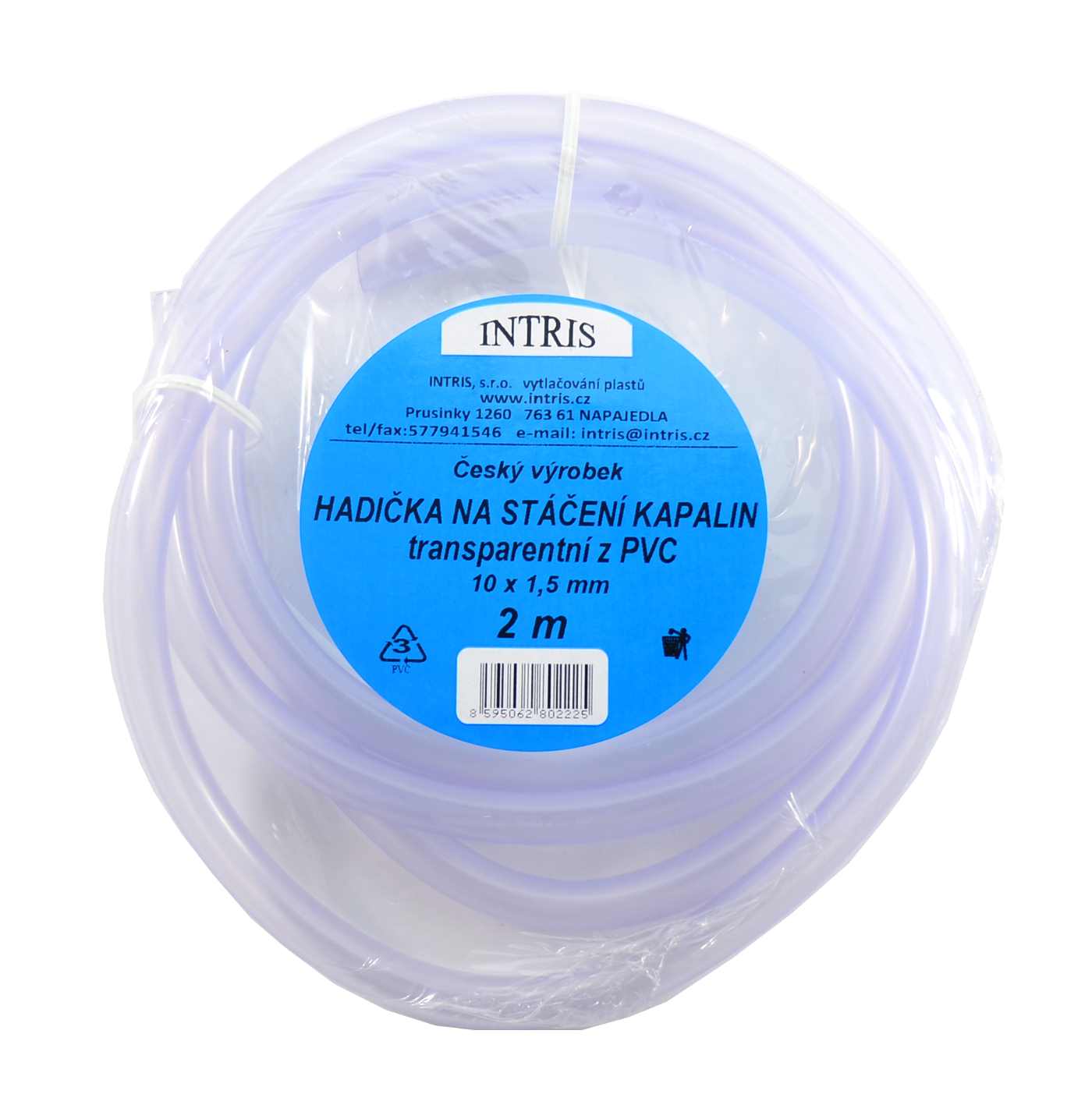 Hadička na stáčanie kvapalín 2m PVC SK