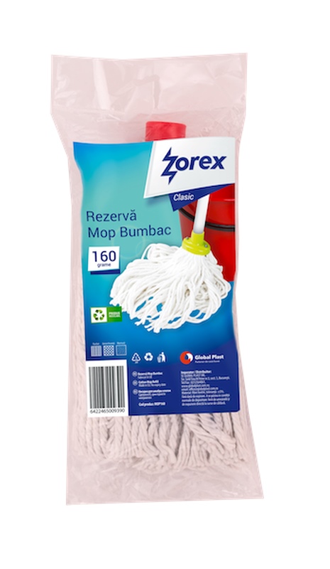 Mop náhradní třásňový 160g 20cm HZ  ZOREX KUTIL Sklad7 610365.00