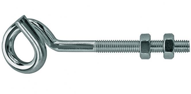 Hák houpačkový 150mm s maticí M10 zinek KUTIL Sklad7 8318583.00