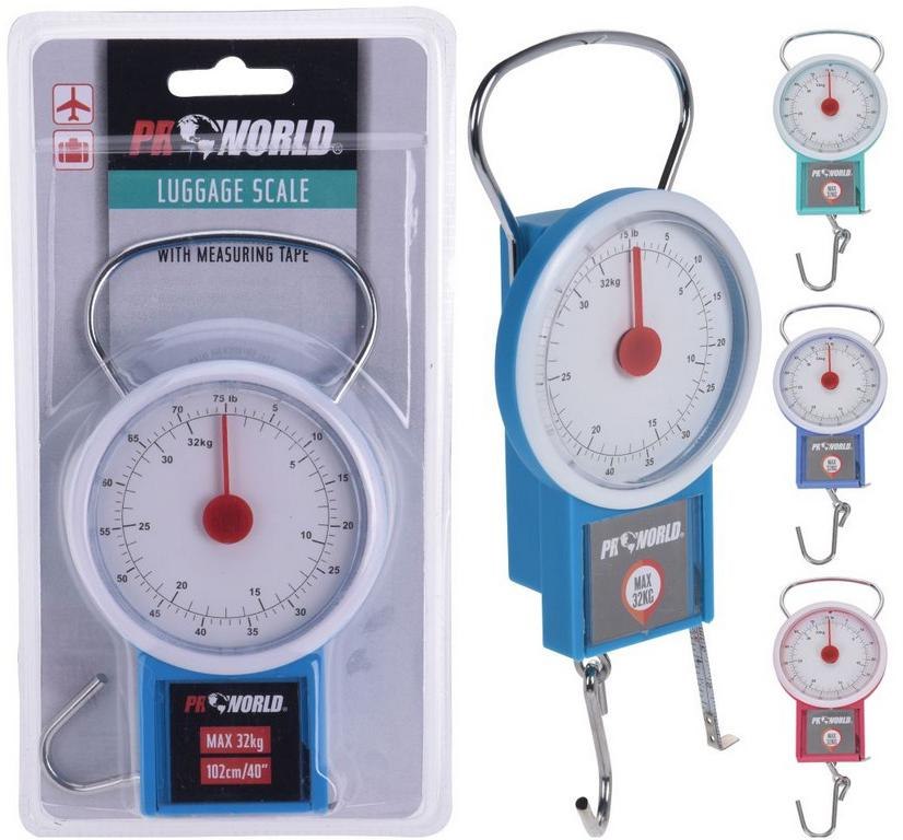 Váha závěsná mechanická 32kg, mix barev KUTIL Sklad7 628206.00