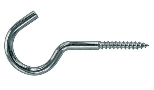 Hák s vrutem 80/30mm ¤5mm Zn (odběr bal.10ks) KUTIL Sklad7 8318668.00