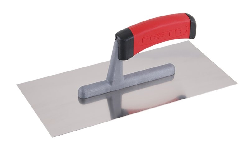Hladítko 28x13cm nerez s gumovou rukojetí  FESTA KUTIL Sklad7 8031140.00