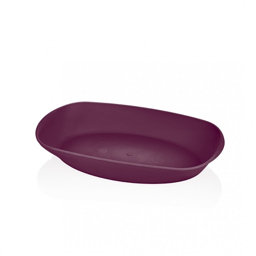 Talíř plast oválný 25,5x15,5cm  BAGER, mix barev KUTIL Sklad7 694021.00