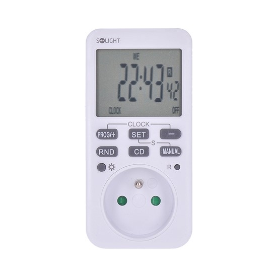 Časovač spínací hodiny digitální LCD KUTIL Sklad7 8226417.00