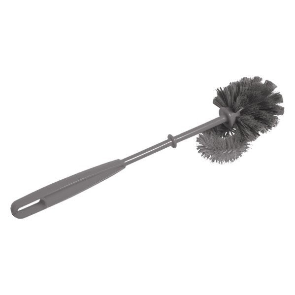 WC kartáč ¤80mm s okrajovým čističem  YORK, mix barev KUTIL Sklad7 565210.00