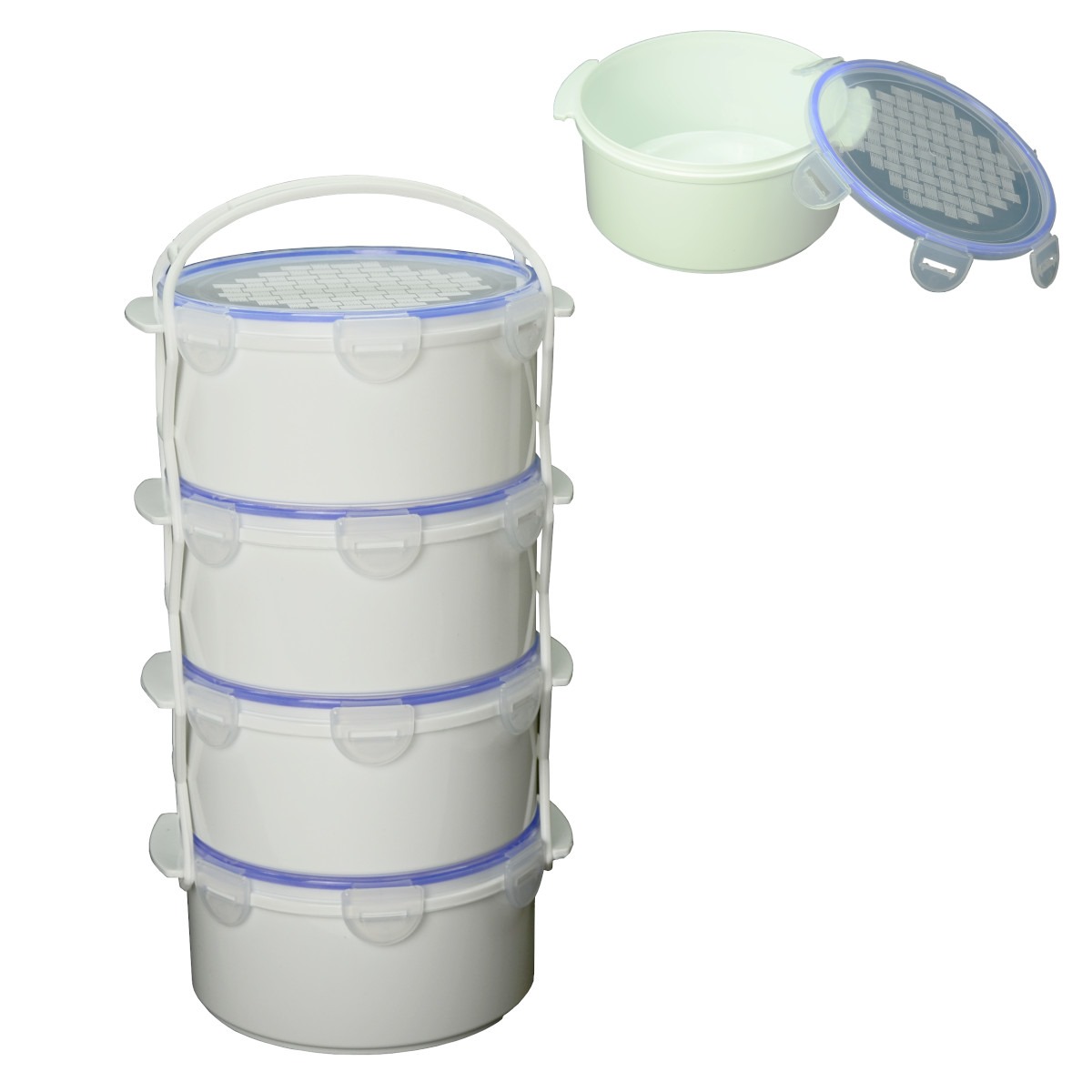 Jídlonosič plast 4x1,5L FULL HERMETIK KUTIL Sklad7 643700.00