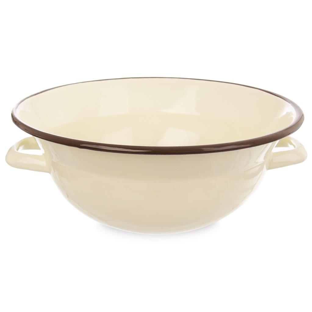Krajáč smalt ¤26cm  smetanový KUTIL Sklad7 2620261.00