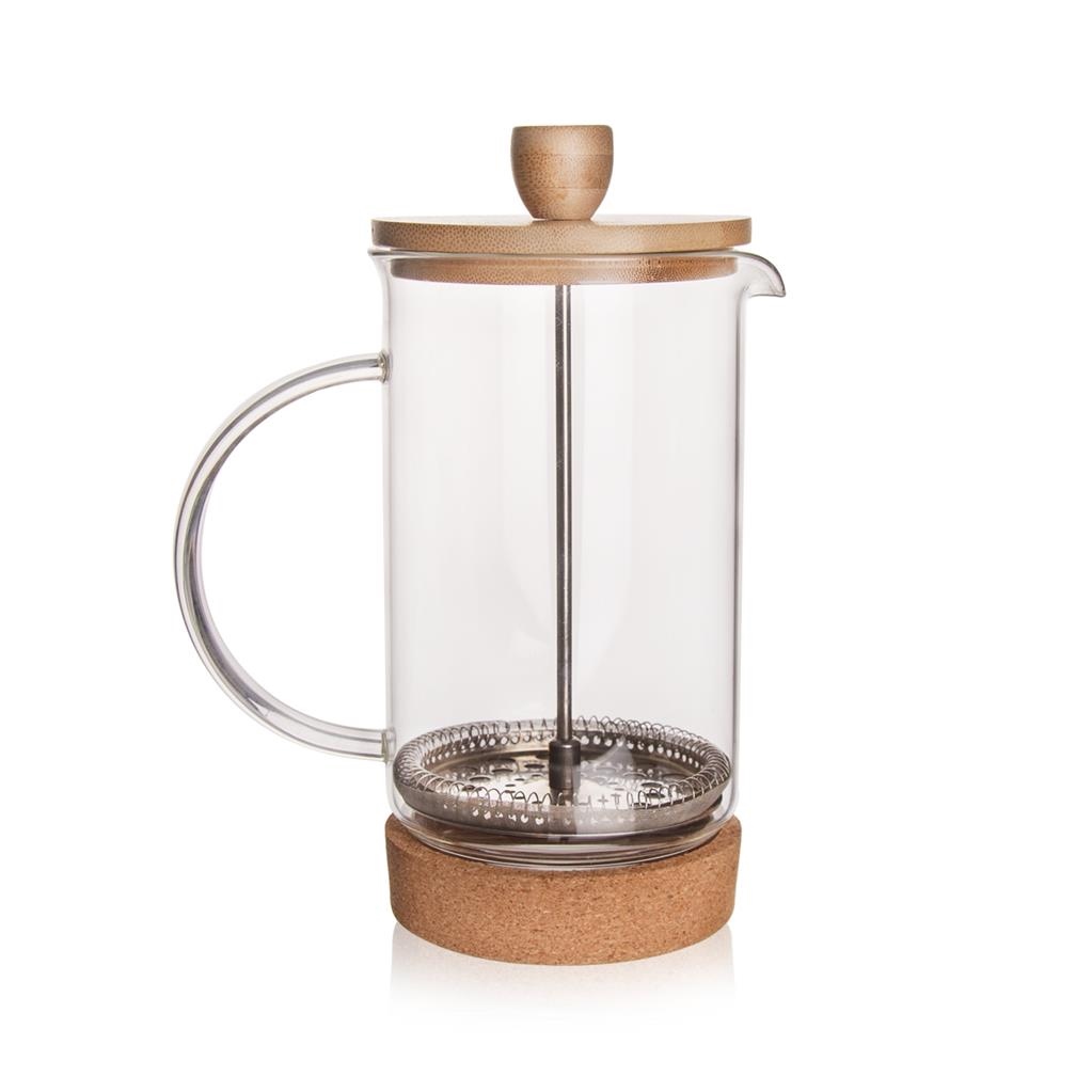 Konvice french press 400ml sklo/nerez/bambus s filtrem  ORION KUTIL Sklad7 2652598.00
