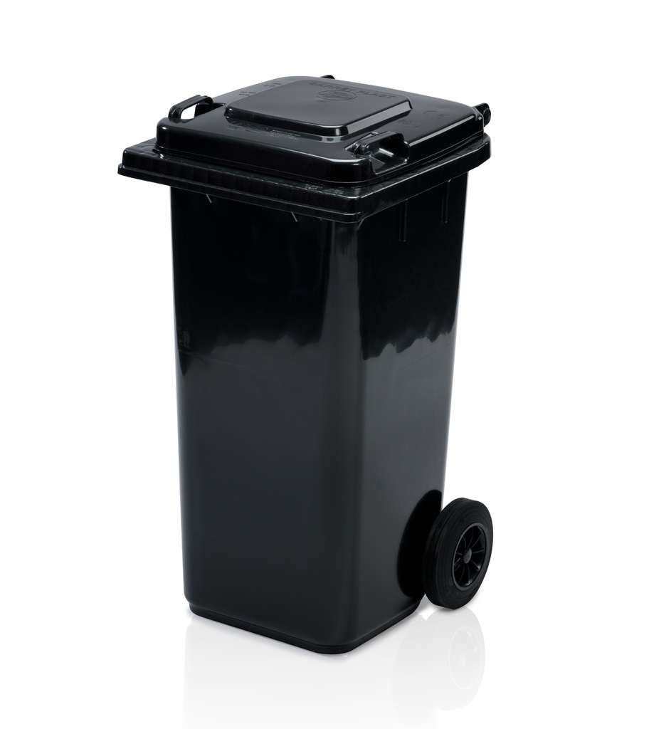 Popelnice 120 HDPE, kolečka, černá PREMIUM KUTIL Sklad7 1959580.00