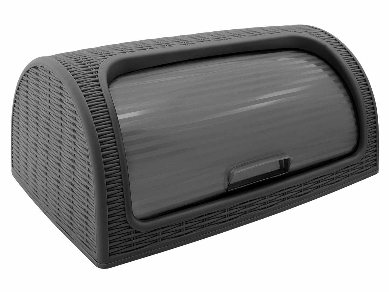 Chlebovka plast 41,5x27x18cm RATAN grafit
