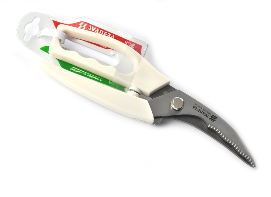 Nůžky na drůbež nerez/plast  SVANERA 8725 KUTIL Sklad7 778725.00