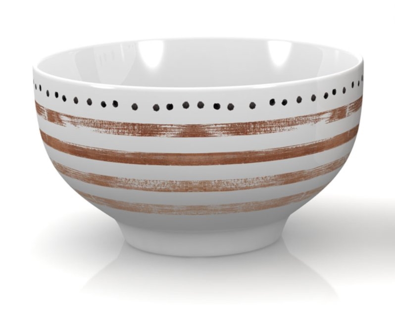 Miska keramika ¤14cm 500ml  DOTS I, mix dekorů KUTIL Sklad7 4636479.00