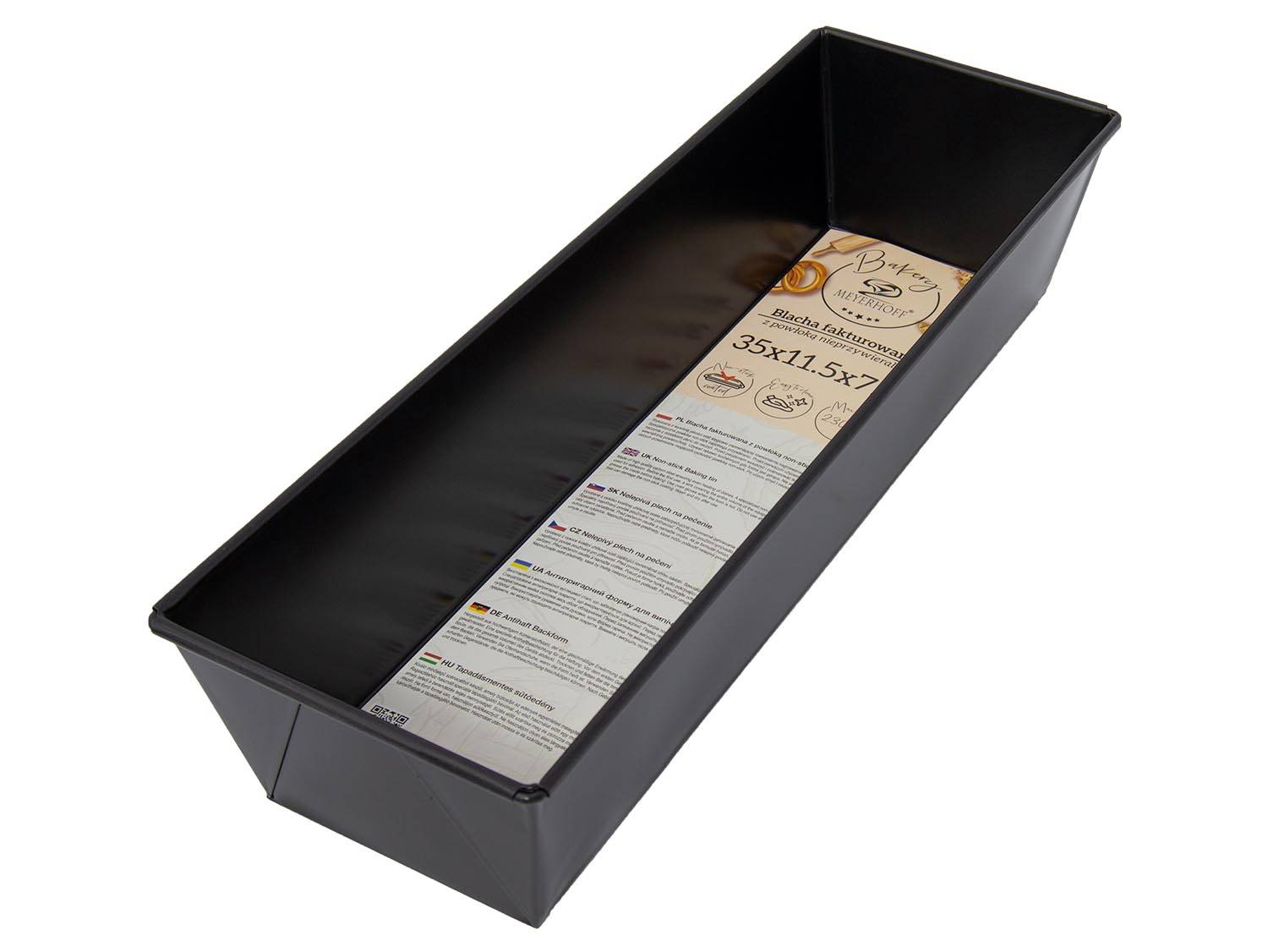 Forma biskupský/královský chléb nepřilnavá 35x11,5cm  BASE KUTIL Sklad7 427946.00