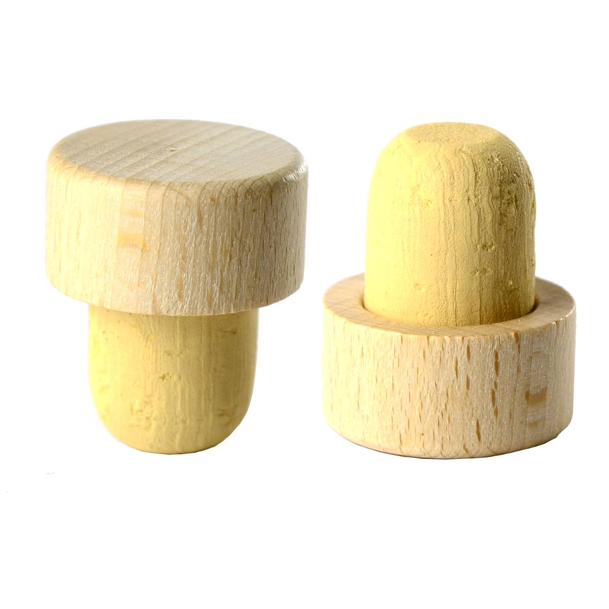 Zátka dřevo/kolmat 19mm  HŘÍBEK (odběr bal. 10ks) KUTIL Sklad7 6430195.00