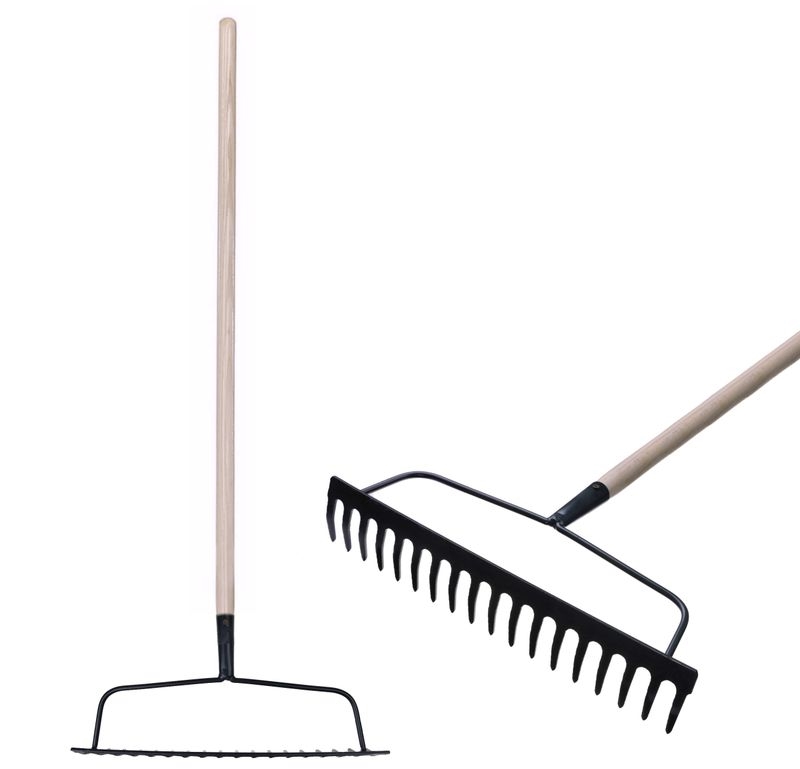 Hrábě kov 18 hrotů s násadou 160cm  STREND KUTIL Sklad7 8061034.00