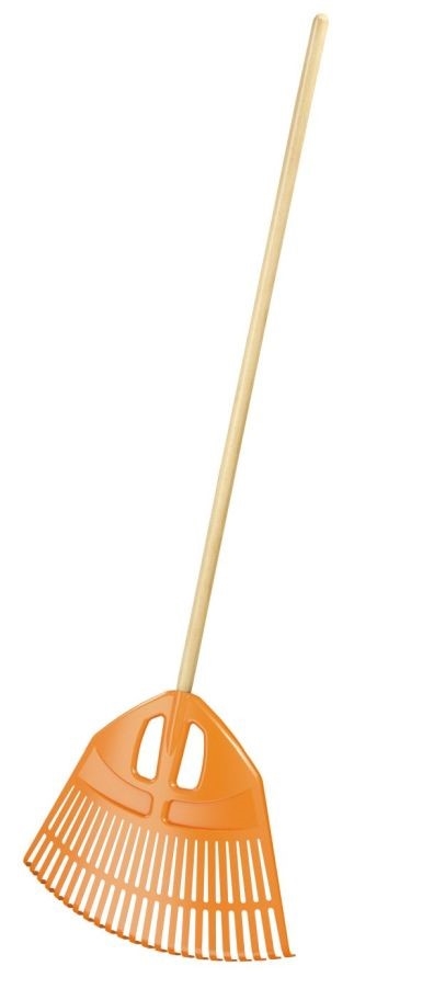 Hrábě plast švédské 23 hrotů š.42cm s násadou  EXPERT oranžová KUTIL Sklad7 2279755.00