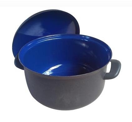 Hrniec smalt ¤18cm 2,2L BSE s pokrievkou