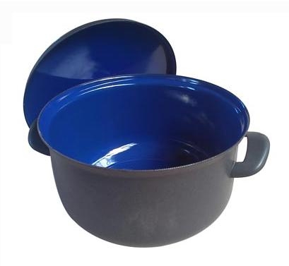 Hrniec smalt ¤20cm 3L BSE s pokrievkou