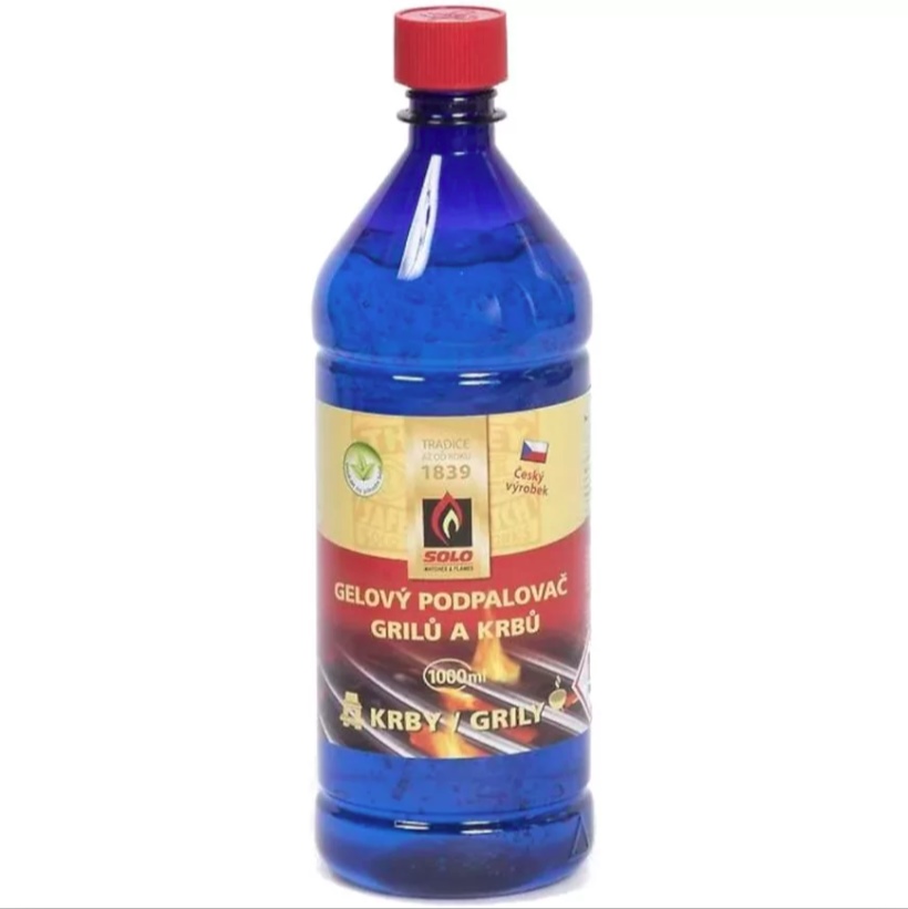 Podpalovač gelový 1000ml  SOLO KUTIL Sklad7 3120121.00