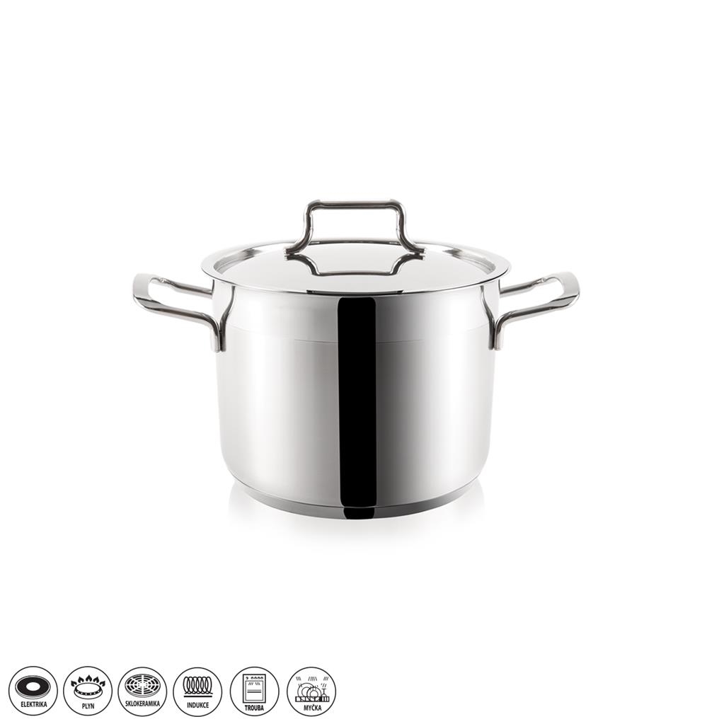 Hrnec nerez ¤18x14cm 3,5L ANETT s poklicí KUTIL Sklad7 2610365.00