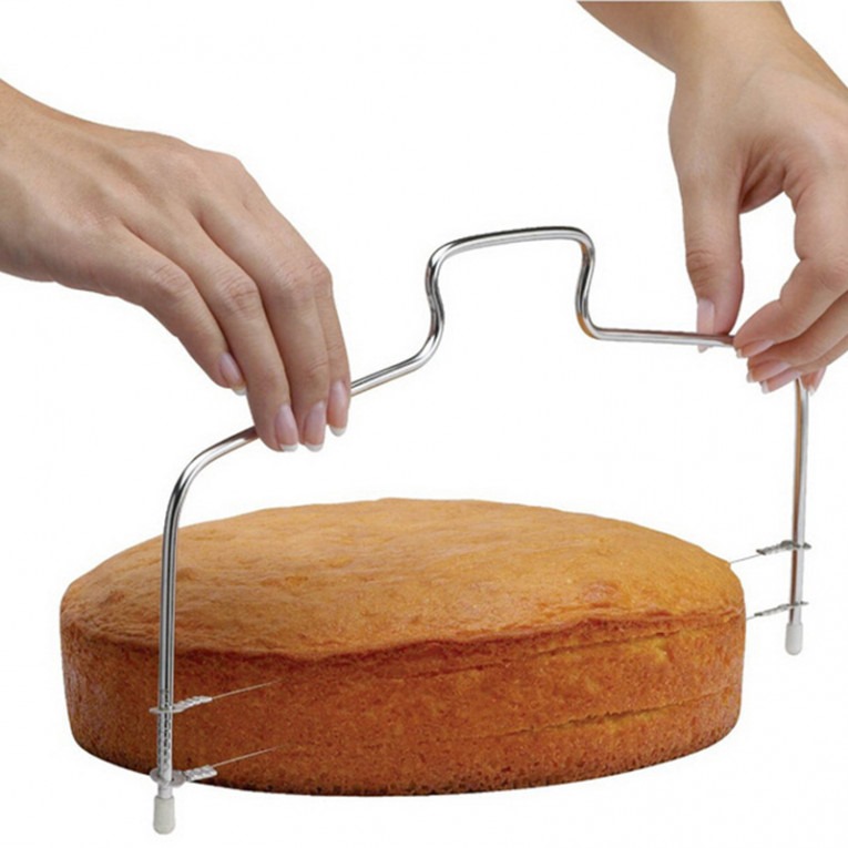 Struna na rezanie tort dvojitá 34cm KOZÁČIK