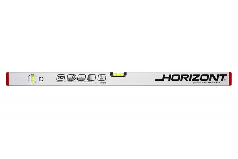 Vodováha kovová 2 libely 200cm  HORIZONT KUTIL Sklad7 8015020.00