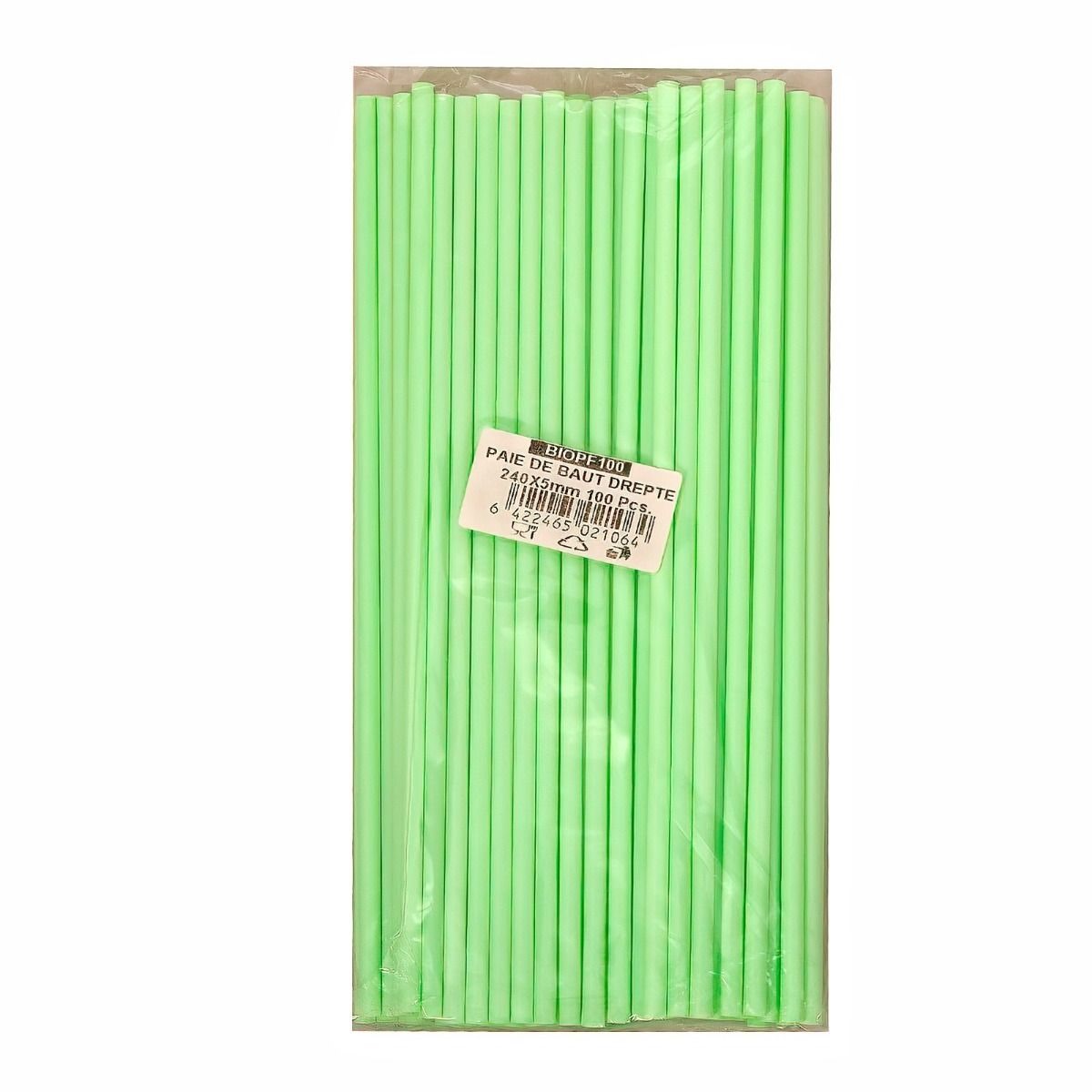 Brčka slámky 24cm/5mm 100ks  BIO KUTIL Sklad7 609800.00