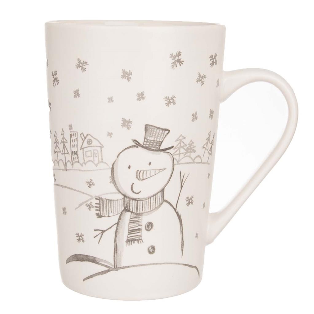 Hrnek porcelán 470ml  SNĚHULÁK KUTIL Sklad7 2628845.00