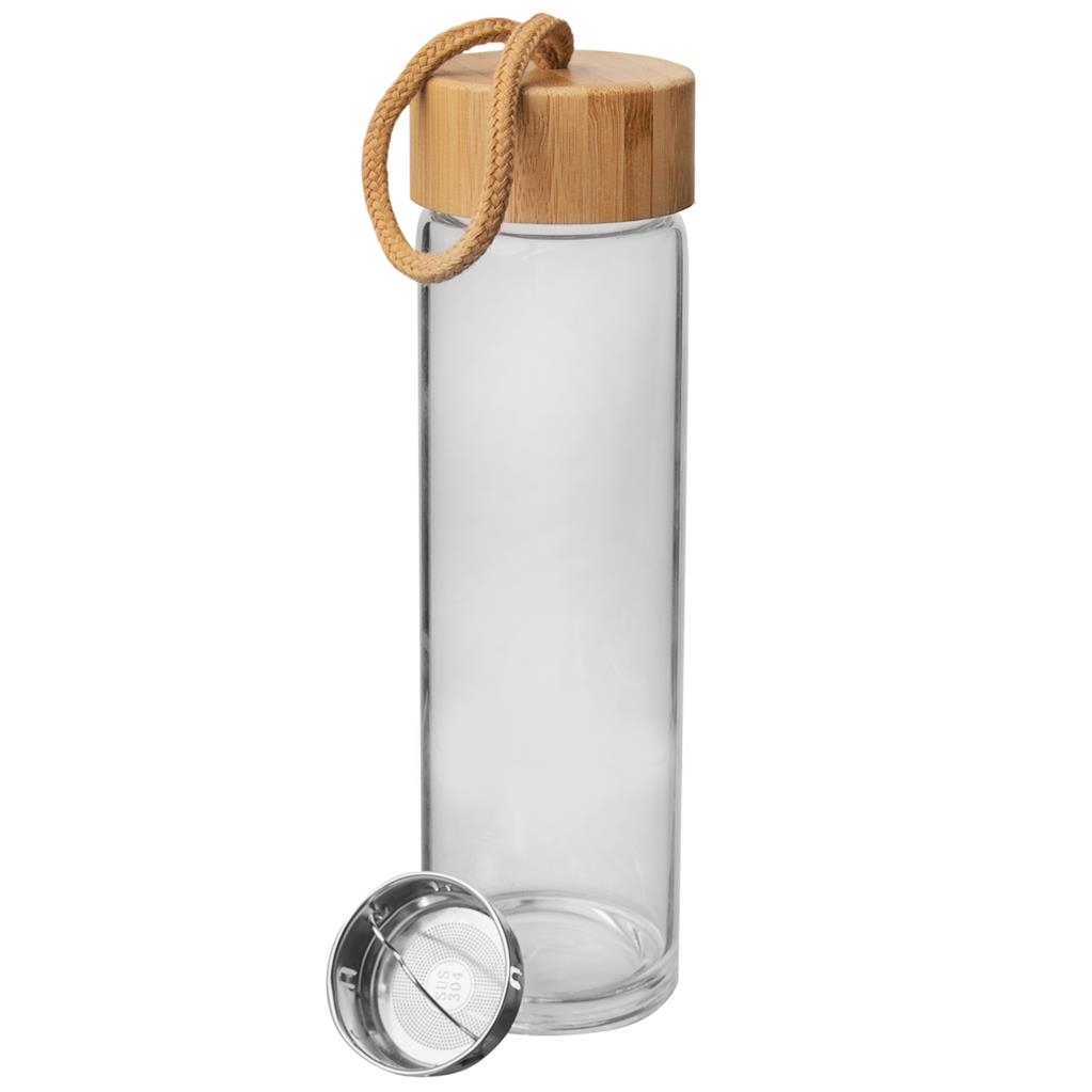 Láhev turistická sklo/bambus se sítkem 500ml KUTIL Sklad7 2643758.00