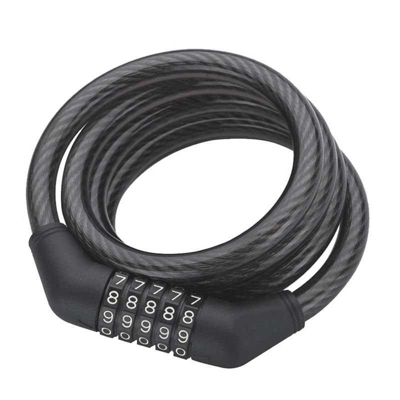 Zámek lanko na kolo kódový 120cm/¤10mm  ZOLI KUTIL Sklad7 8752260.00