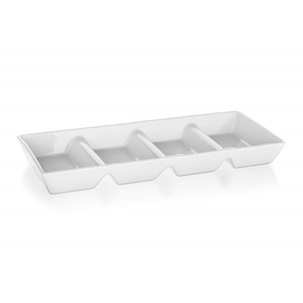 Miska servírovací porcelán dělená 33,7x13,7cm  BIANCA KUTIL Sklad7 4723096.00
