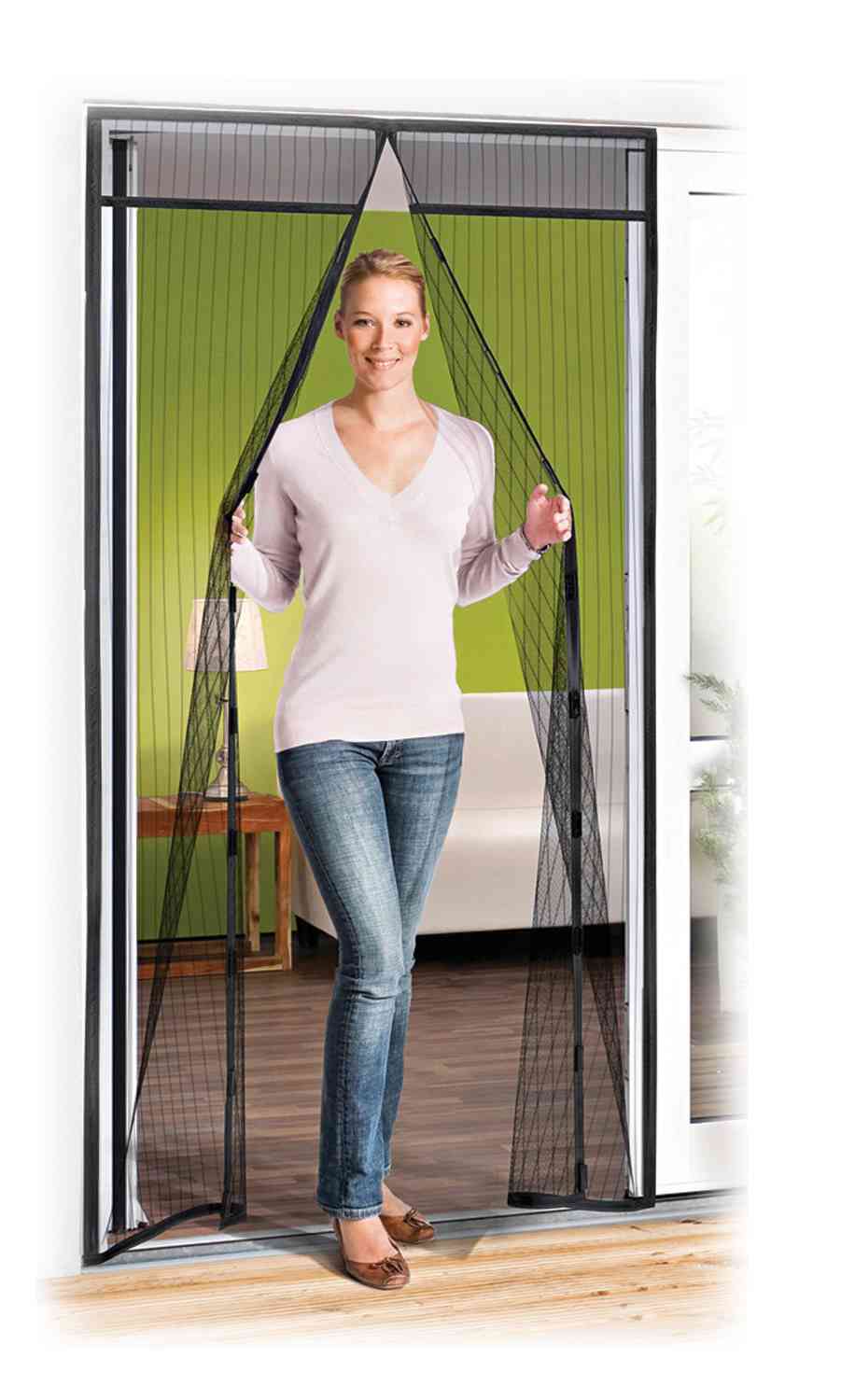 Síť proti hmyzu balkonová magnetická 210x100cm  MAGIC MESH KUTIL Sklad7 606462.00