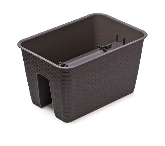 Květináč na zábradlí RATOLLA 40cm antracit KUTIL Sklad7 2267073.00