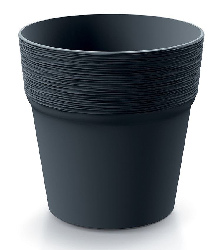Květináč FURU ¤12cm antracit KUTIL Sklad7 2273638.00
