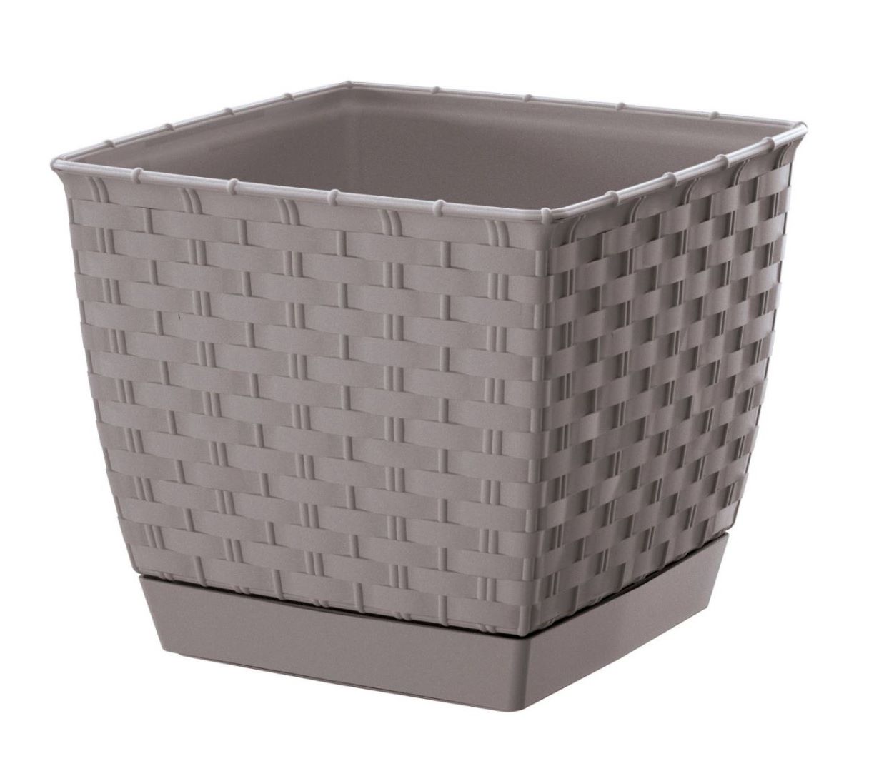 Květináč RATOLLA SQUARE 22cm mocca KUTIL Sklad7 2276607.00