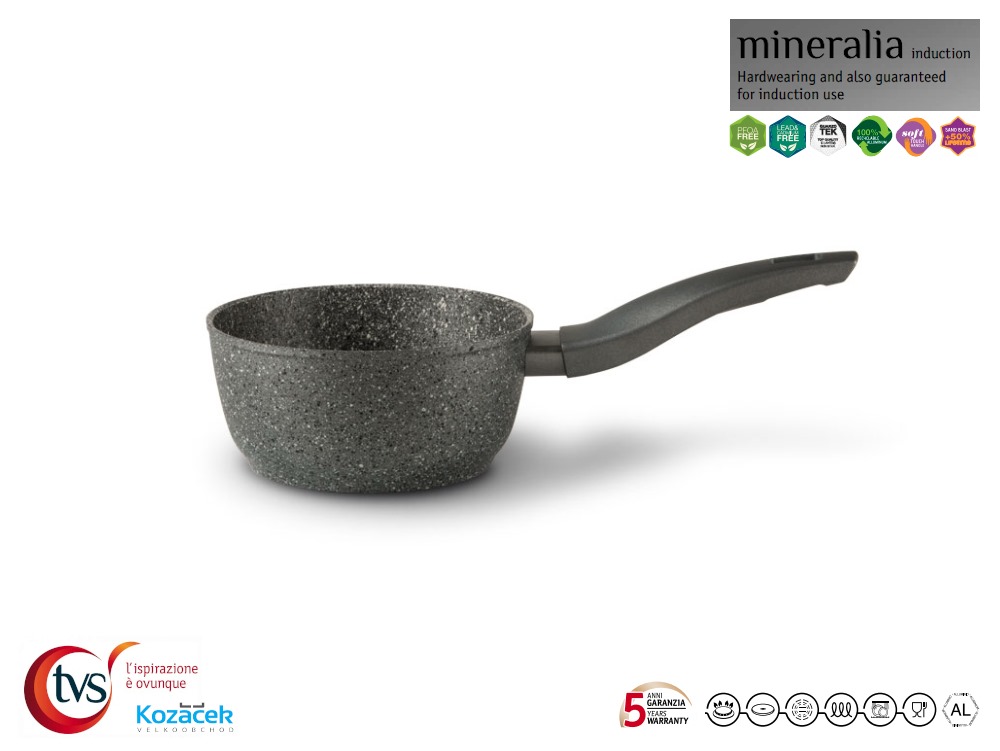 Rendlík nepřilnavý ¤16x7cm 1,3L  MINERALIA vč. indukce KUTIL Sklad7 716655.00